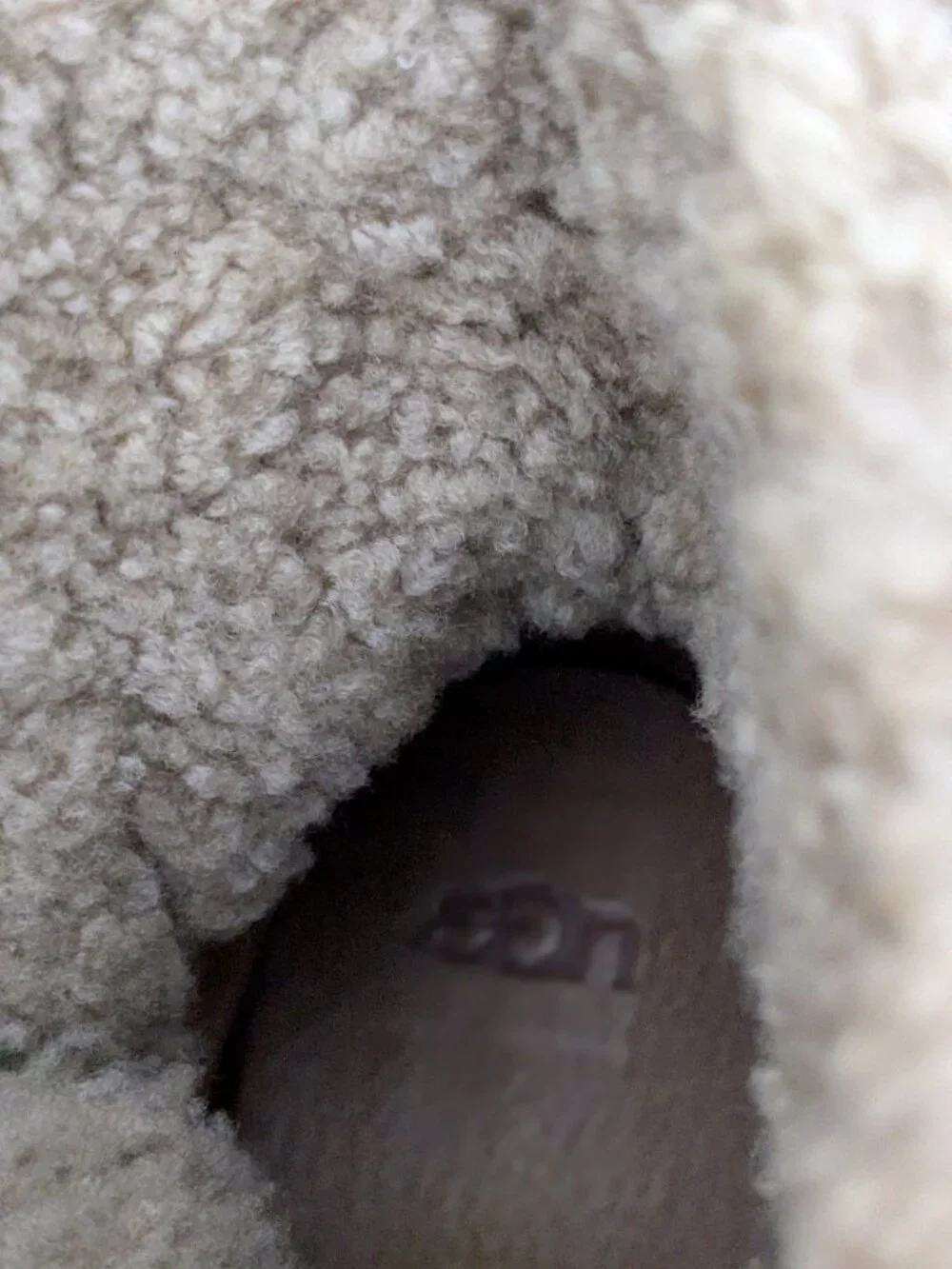 UGG STARLYN FAWN SHEEPSKIN SNEAKER HIGH TOP ANKLE BOOTS SIZE 10 BROWN